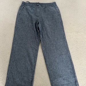 Talbots Chambray Linen Pants